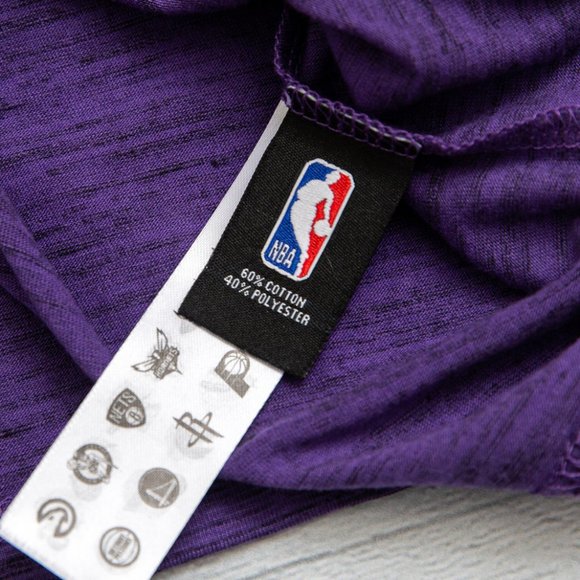 NBA Lakers Logo Shirt - Purple & Yellow - Picture 5 of 8